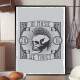 Quadro decorativo - Caveira In Music We Trust