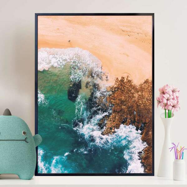 Quadro decorativo - Viso de Drone Beira Mar