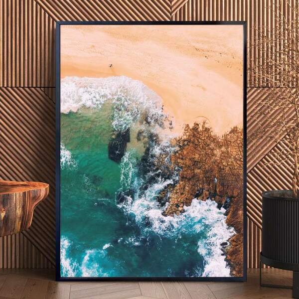 Quadro decorativo - Viso de Drone Beira Mar