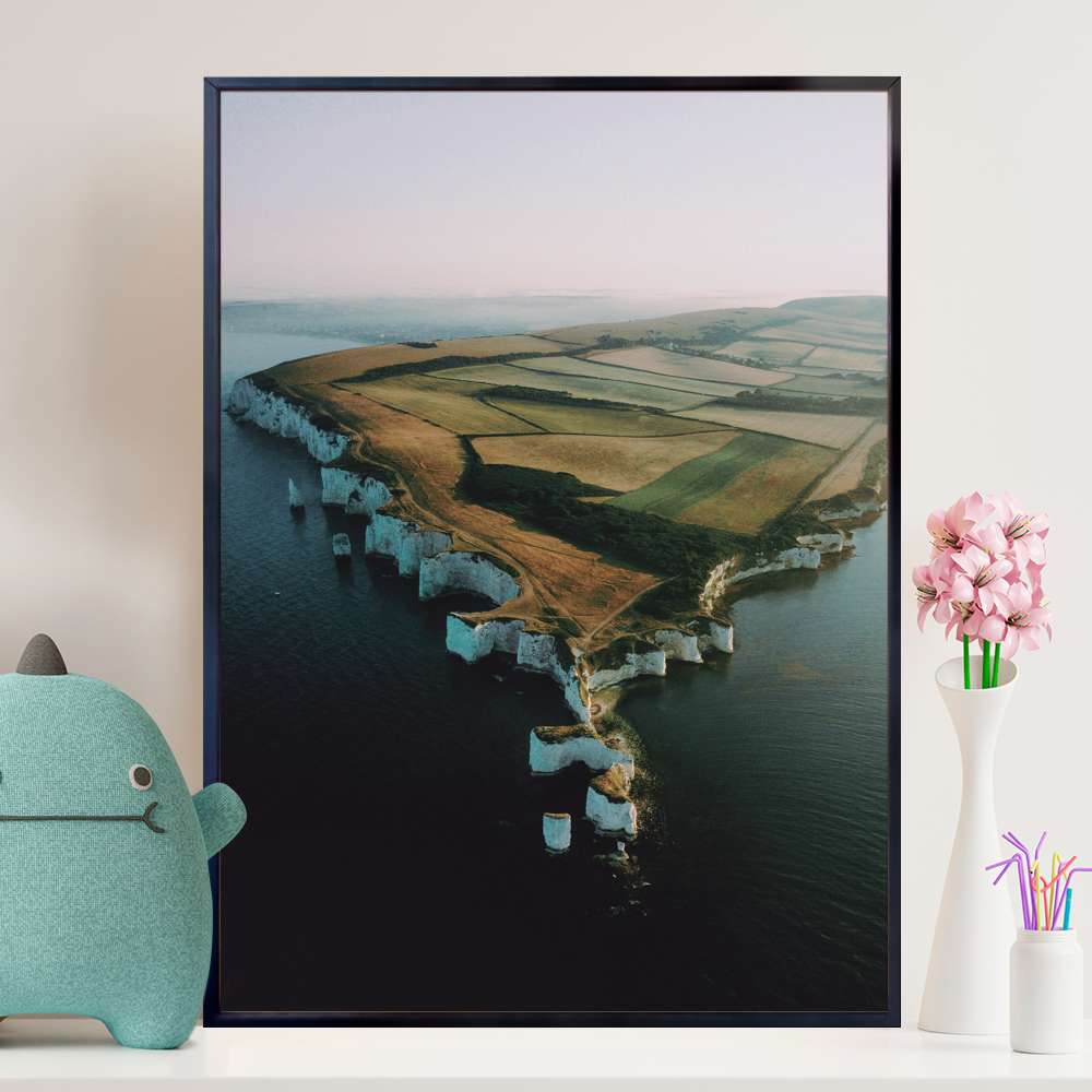 Quadro decorativo - Vis�o de Drone Campo Capinado