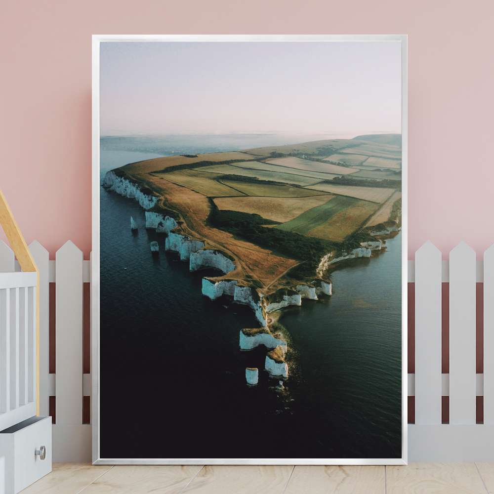 Quadro decorativo - Vis�o de Drone Campo Capinado