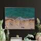 Quadro decorativo - Vis�o de Drone Pessoas na Praia