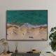 Quadro decorativo - Vis�o de Drone Pessoas na Praia