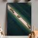Quadro decorativo - Vis�o de Drone Rios Entre Areia