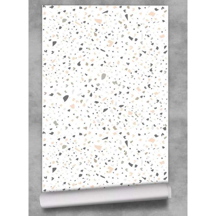 Papel de Parede Granilite Branco