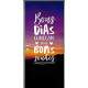 Adesivo para Porta Frase Bons Dias Come�am com Bons Sonhos