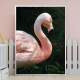 Quadro Decorativo Flamingo