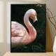 Quadro Decorativo Flamingo