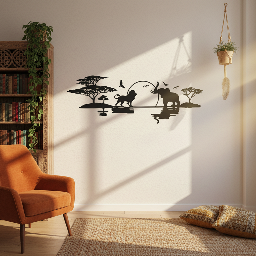 Adesivo de parede Savana Africana