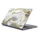 Adesivo Para Notebook M�rmore Dourado com Cinza