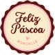 Etiqueta Adesiva para Ovo de P�scoa feliz p�scoa 44