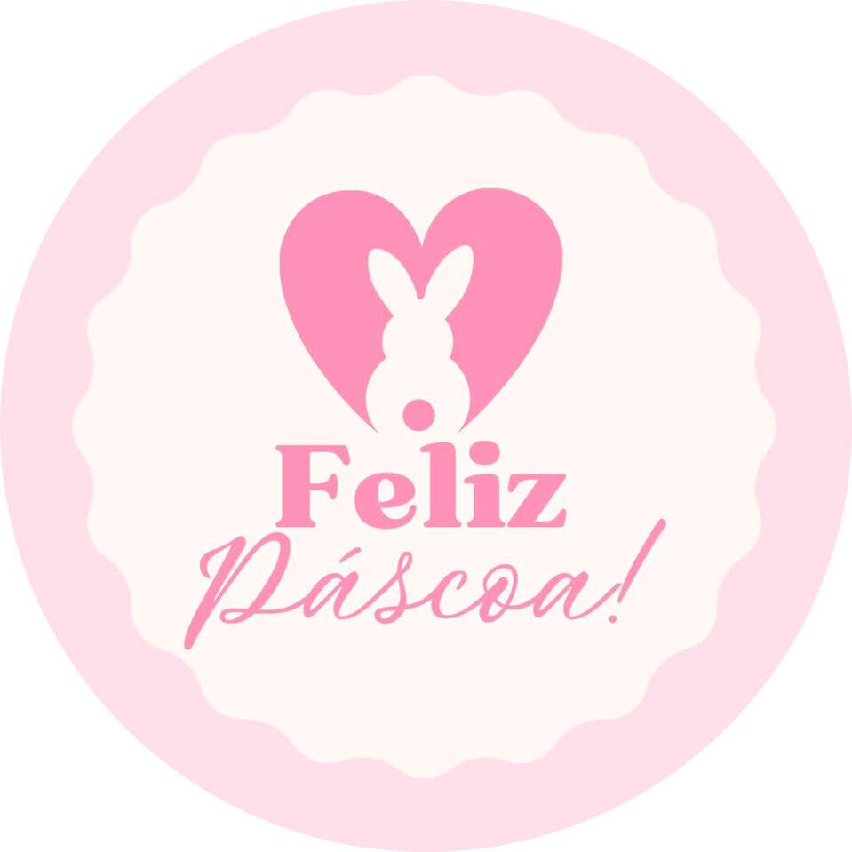 Etiqueta Adesiva para Ovo de Pscoa feliz pascoa 48