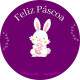 Etiqueta Adesiva para Ovo de P�scoa feliz p�scoa 65
