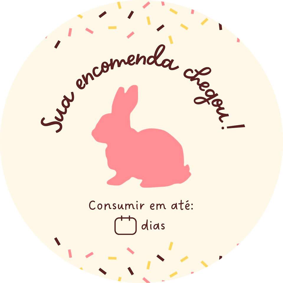Etiqueta Adesiva para Ovo de Pscoa feliz pascoa 77
