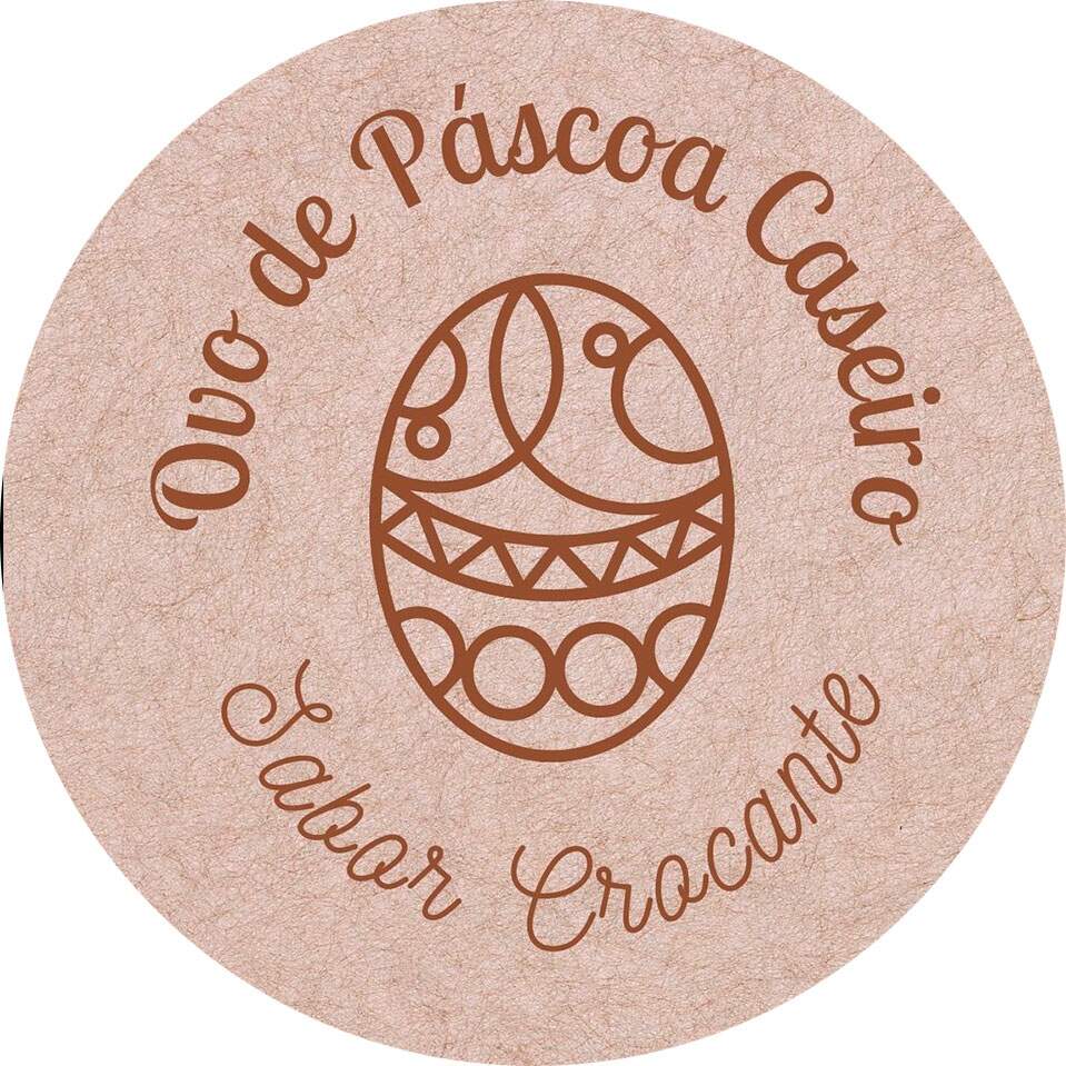 Etiqueta Adesiva para Ovo de Pscoa feliz pscoa 78