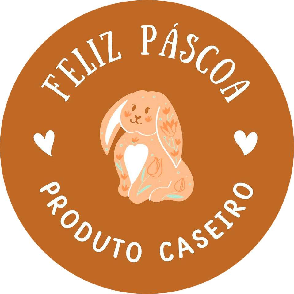 Etiqueta Adesiva para Ovo de Pscoa feliz pascoa 79