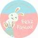 Etiqueta Adesiva para Ovo de P�scoa Feliz P�scoa 83