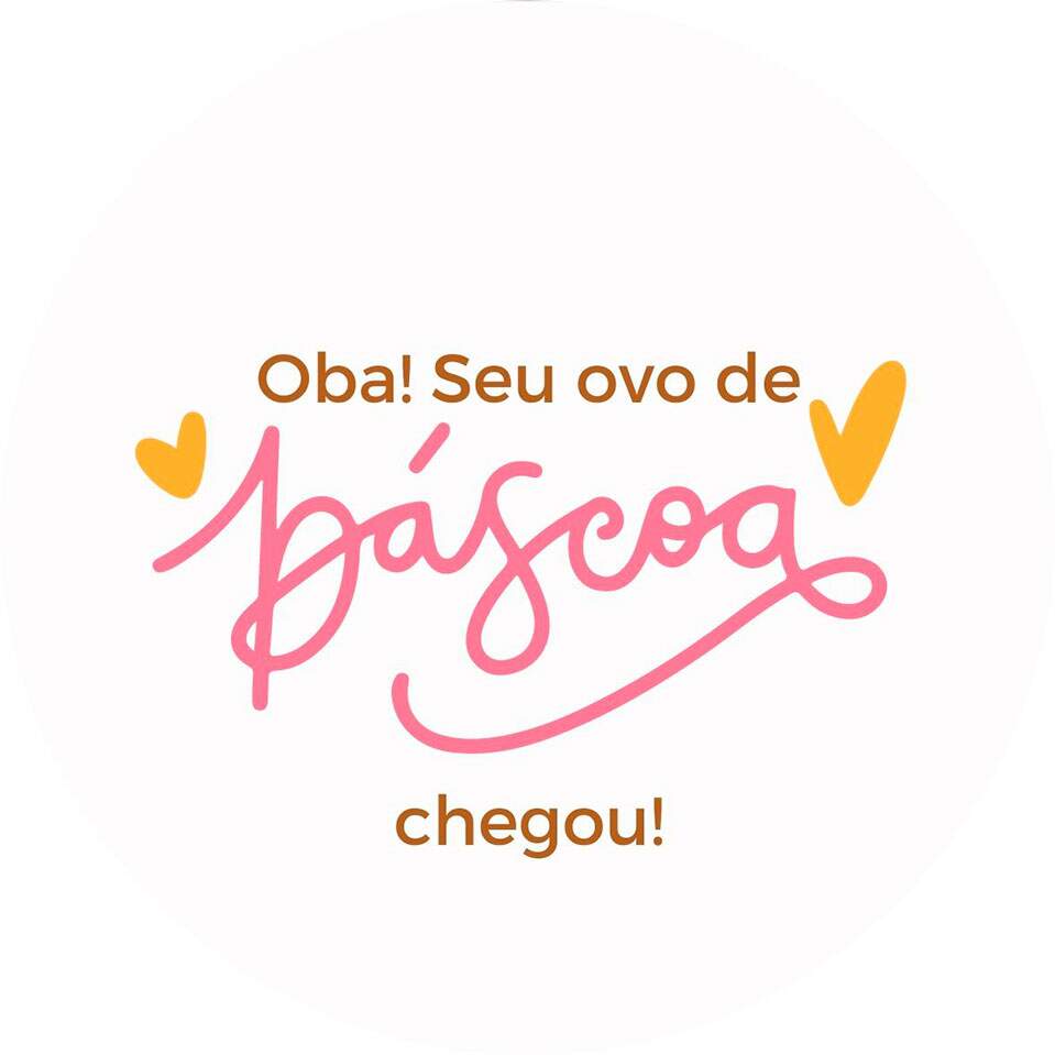 Etiqueta Adesiva para Ovo de Pscoa feliz pascoa 94
