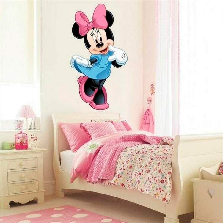 Adesivo de Parede Infantil Minnie Mouse