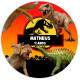 Etiquetas Adesivas Anivers�rio Dinossauro Jurassic Park 2