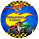 Etiquetas Adesivas para Anivers�rio com Nome e Idade Blaze and The Monster Machines