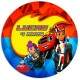 Etiquetas Adesivas para Anivers�rio com Nome e Idade Blaze and The Monster Machines 2