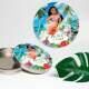 Etiquetas Adesivas para Anivers�rio com Nome e Idade Moana