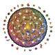 Quebra Cabe�a de Madeira Criativo Mandala