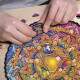 Quebra Cabe�a de Madeira Criativo Mandala