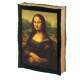 Quebra Cabe�a de Madeira Criativo Monalisa