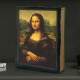 Quebra Cabe�a de Madeira Criativo Monalisa