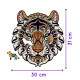 Quebra Cabe�a de Madeira Criativo Tigre 2