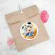 Etiquetas Adesivas para Anivers�rio com Nome e Idade Mickey Marinheiro