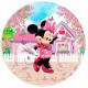 Etiquetas Adesivas Minnie Rosa para Anivers�rio - Personalizadas