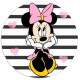 Etiquetas Adesivas Personalizadas Minnie Rosa para Anivers�rio - Nome e Idade