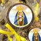 Etiquetas Adesivas para Anivers�rio com Nome e Idade Santinha Nossa Senhora Aparecida 4