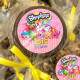 Etiquetas Adesivas para Anivers�rio com Nome e Idade Shopkins