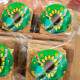 Etiquetas Adesivas para anivers�rio com nome e idade Frozen girassol