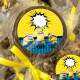 Etiquetas Adesivas para anivers�rio com nome e idade Minions 2
