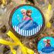 Etiquetas Adesivas para Anivers�rio - Frozen 4