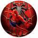 Etiquetas Adesivas para Anivers�rio Homem Aranha 3 Personalizadas