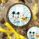 Etiquetas Adesivas para anivers�rio com nome e idade Mickey Baby