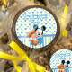 Etiquetas Adesivas Mickey Baby para Anivers�rio - Nome e Idade - Modelo 3
