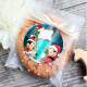 Etiquetas Adesivas para Anivers�rio Mickey e Minnie de Natal