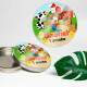 Etiquetas Adesivas para Anivers�rio Mickey Mouse Fazendinha - Personalizadas