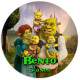 Etiquetas Adesivas para anivers�rio Shrek
