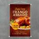 Banner de Frango Assado Personalizado Fundo Madeira