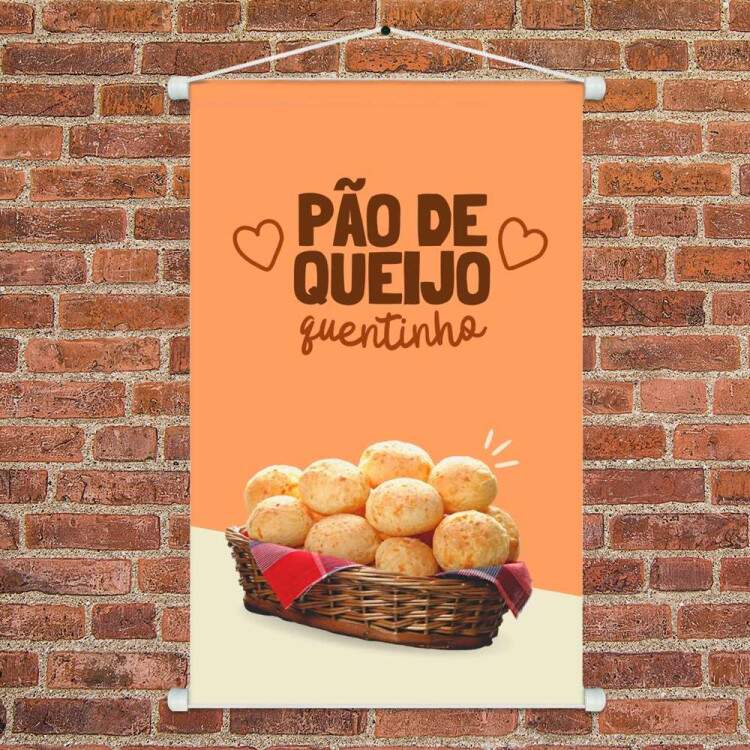 Banner Po de Queijo Quentinho