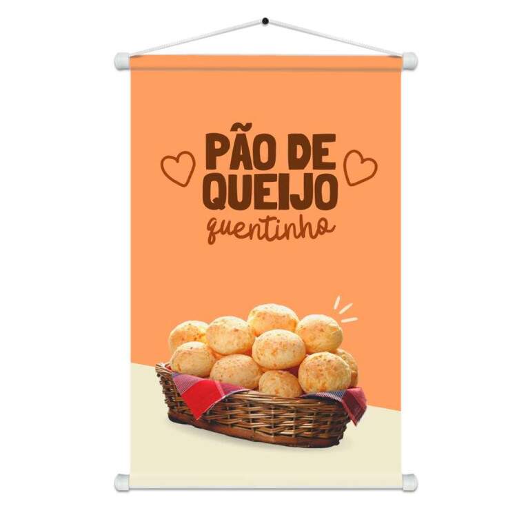 Banner Po de Queijo Quentinho