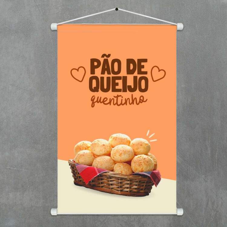 Banner Po de Queijo Quentinho